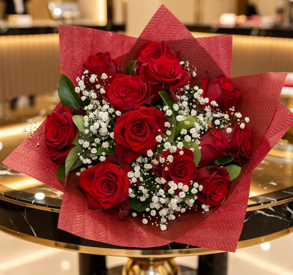 Dozen Rose Bouquet image 0