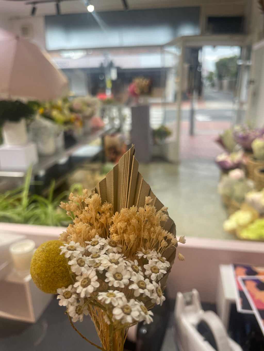 Dried Flower Buttonhole