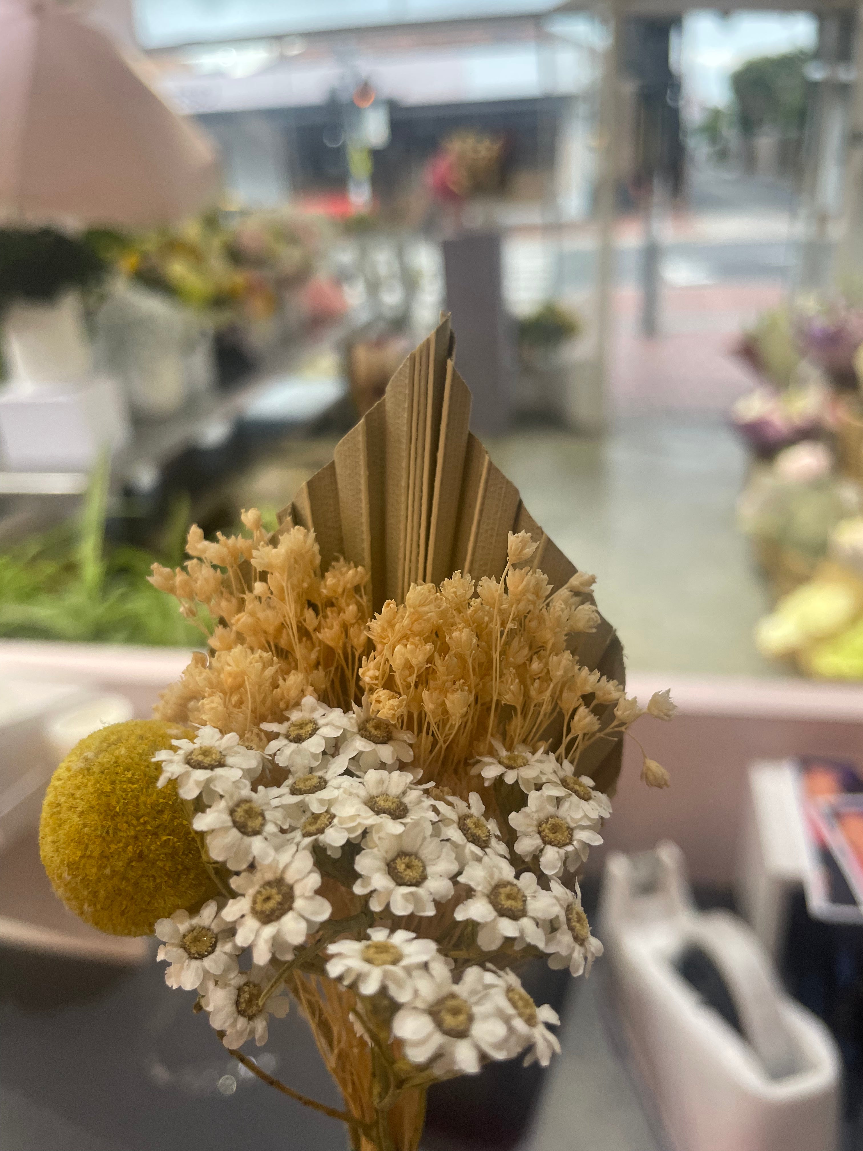 Dried Flower Buttonhole