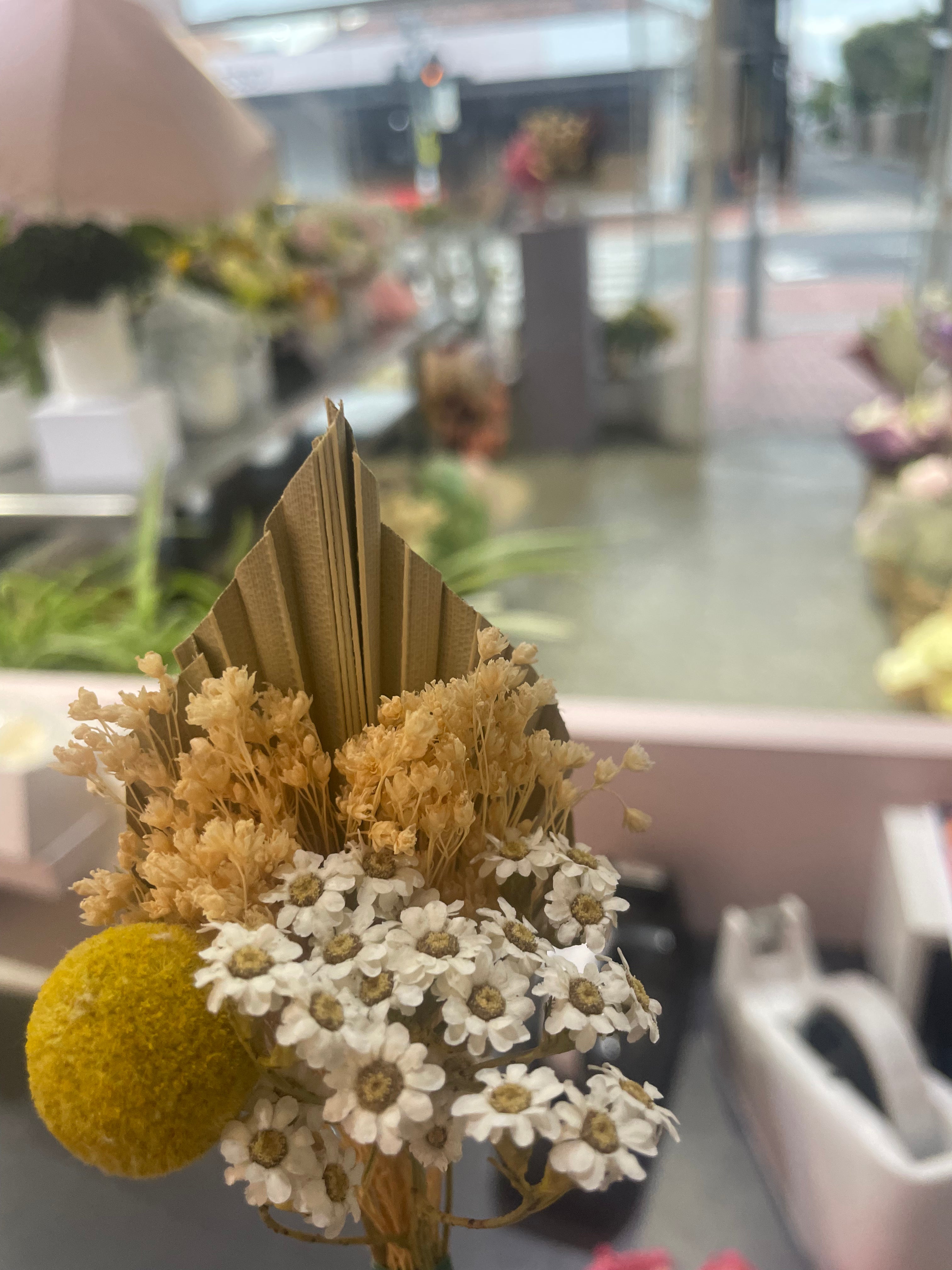 Dried Flower Buttonhole